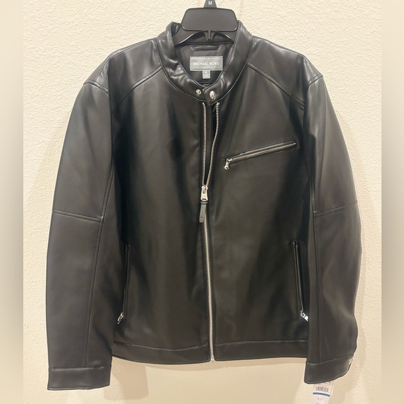 Michael Kors Other - Michael Kors Faux Leather Moto Jacket